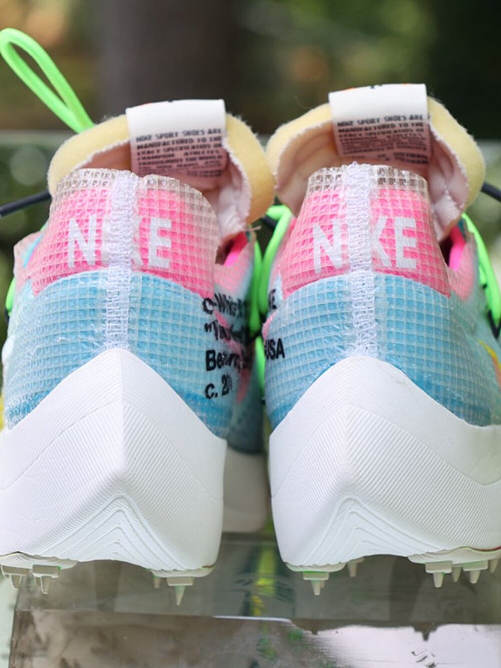 Nike Vapor Street Off White Polarized Blue - Picture 9 of 13